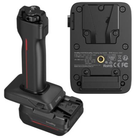SmallRig 4767 SH73 - uchwyt/powerbank, spód uchwytu